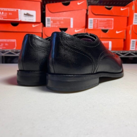 Rockport Style Purpose Plain Toe Oxfords Black - Picture 3 of 8